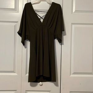 Angie Dark Green Dress L